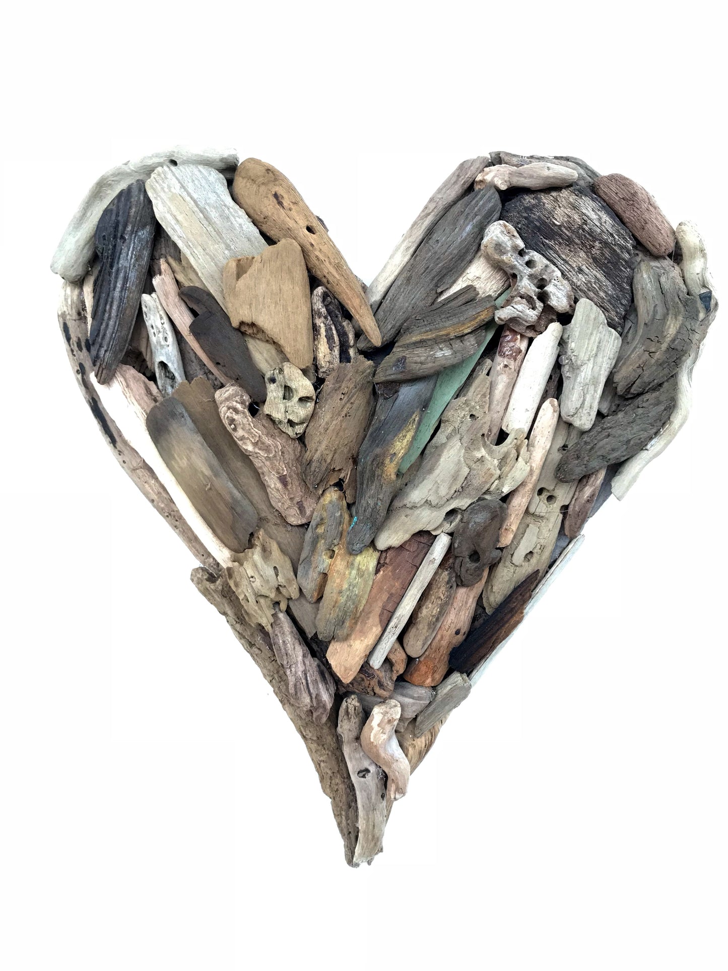 Driftwood heart